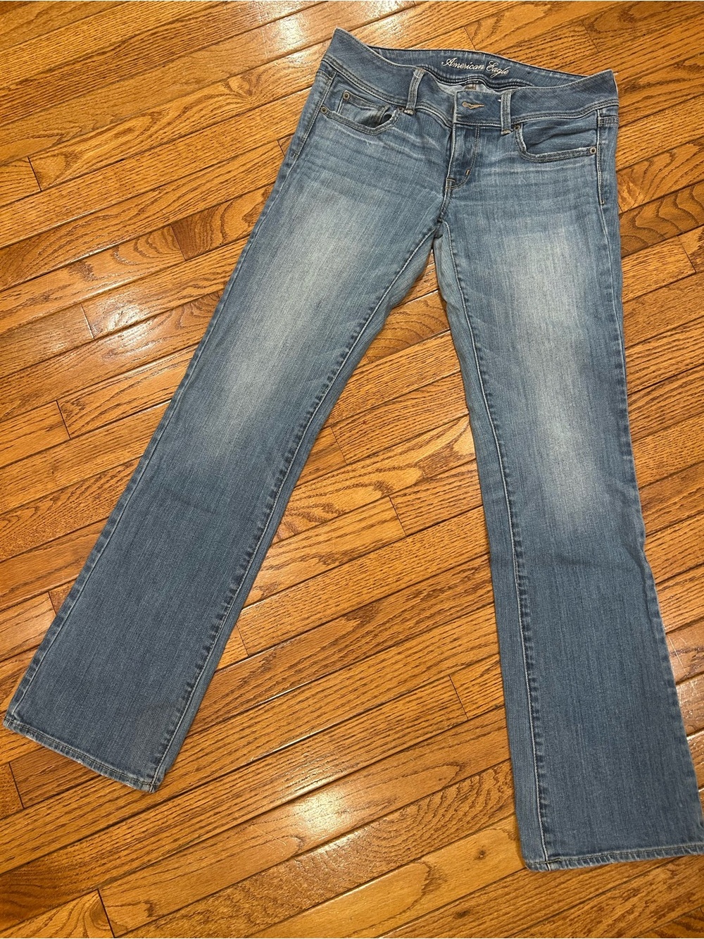 American Eagle Outfitters Light Blue slim boot Jeans